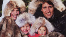 Trudeau Family in Fur